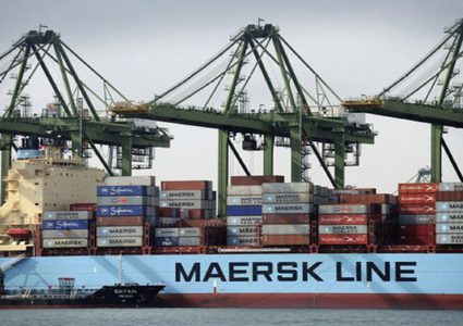 نيويورك: متظاهرون يطالبون شركة "ميرسك" بقطع علاقتها مع إسرائيل