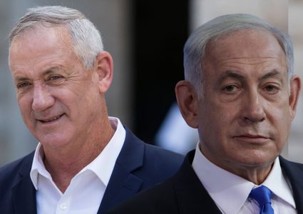 غانتس يتقدم على نتنياهو في استطلاعات الرأي