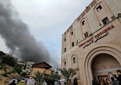 خروج المستشفى الإندونيسي بغزة عن الخدمة