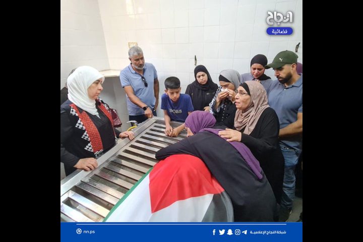 تشييع جثمان الطفل الشهيد محمد حوشية في بلدة قطنة