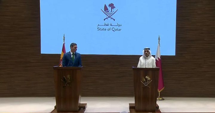 قطر وإسبانيا تدعوان إلى وقف فوري ودائم لإطلاق النار في قطاع غزة