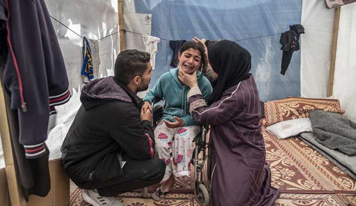 «أونروا»: 10 أطفال يفقدون ساقاً أو ساقين في غزة يومياً