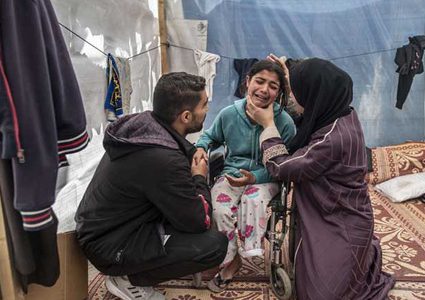 «أونروا»: 10 أطفال يفقدون ساقاً أو ساقين في غزة يومياً