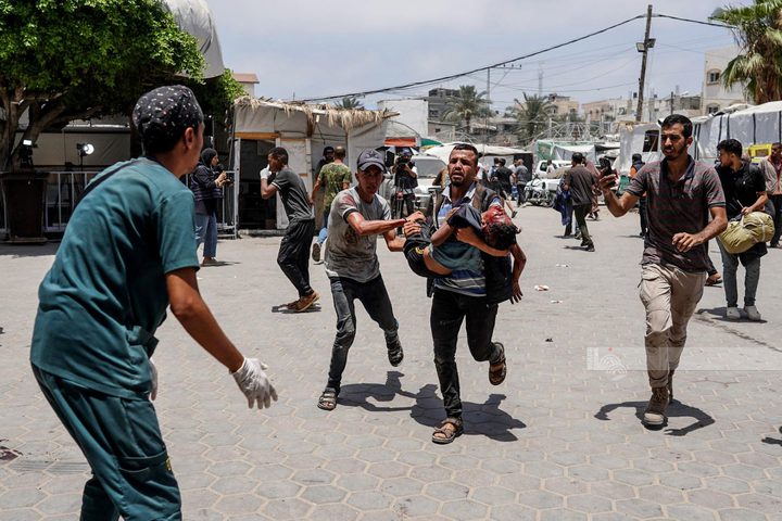 أربعة شهداء في قصف للاحتلال على مخيم البريج وسط قطاع غزة
