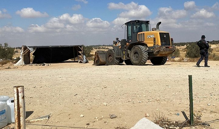 سلطات الاحتلال تهدم قرية العراقيب بأراضي الـ48 للمرة ال 227