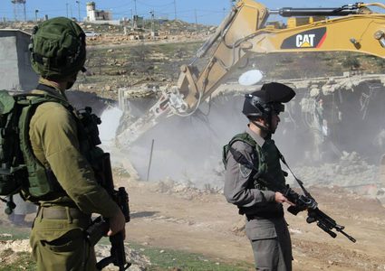 سلطات الاحتلال تهدم منزلا قيد الإنشاء في أم الفحم بأراضي الـ48