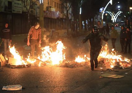 مواجهات مع الاحتلال في بيت فوريك شرق نابلس