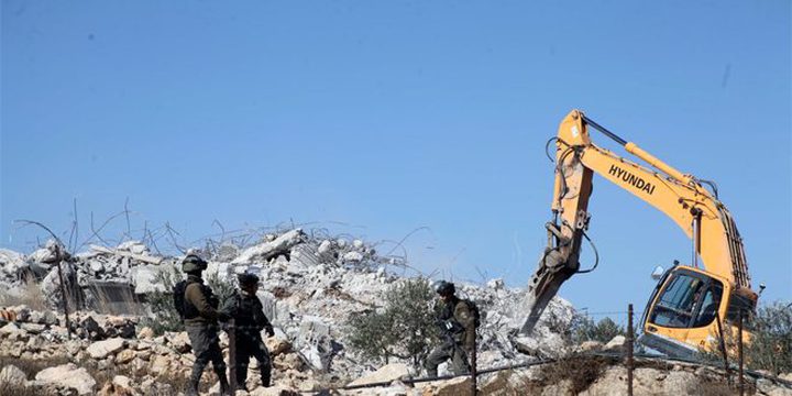 سلطات الاحتلال تهدم منزلا قيد الإنشاء في أم الفحم بالداخل المحتل
