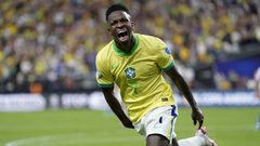 فينيسيوس محروم من موقعة أوروجواي