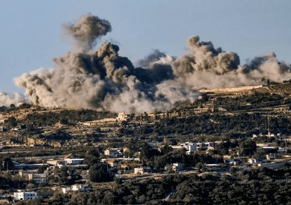غارات للاحتلال وقصف مدفعي مكثف على عدة بلدات جنوب لبنان