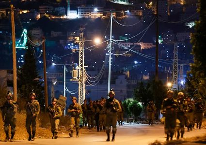 الاحتلال يقتحم مدينة نابلس