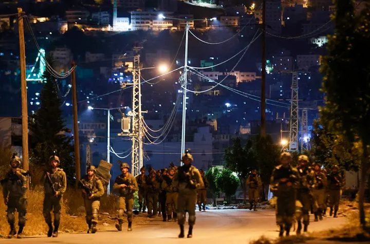 الاحتلال يقتحم مدينة نابلس