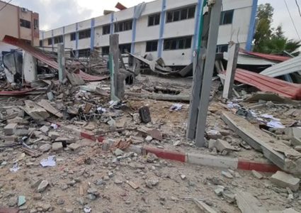 شؤون اللاجئين في المنظمة تدين مجزرة مدرسة بنات النصيرات الإعدادية