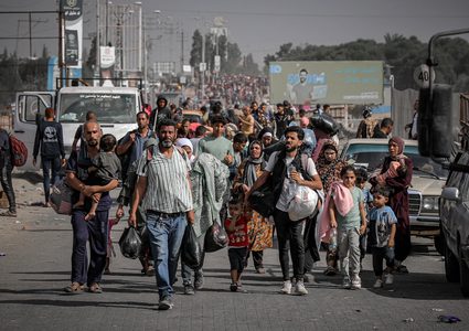 شهداء وجرحى وتهجير آلاف العائلات من شرق غزة