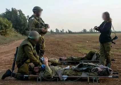 إصابة جندي إسرائيلي شمال قطاع غزة