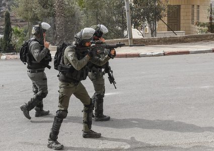 إصابتان برصاص الاحتلال جنوب نابلس