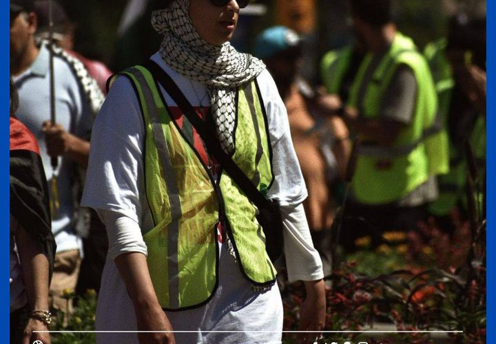 استمرار الفعاليات المساندة لغزة وفلسطين في مدينة مونتريال بكندا.