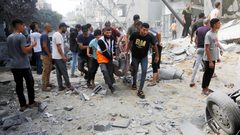 13 شهيدا باستهداف مجموعة مواطنين وسط قطاع غزة