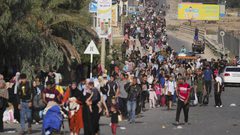 تقرير: اسرائيل تشن حرب ترهيب وتهجير قسري بحق أهالي غزة وسط موجة نزوح ضخمة