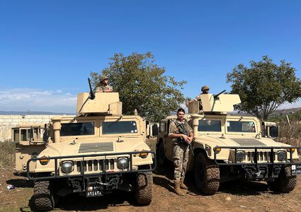 الاحتلال يطلق الرصاص على آلية للجيش اللبناني