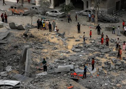 عشرات الشهداء والإصابات في قصف مكثف على المواصي