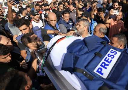 ارتفاع عدد الشهداء الصحفيين إلى 159 منذ بدء العدوان على القطاع