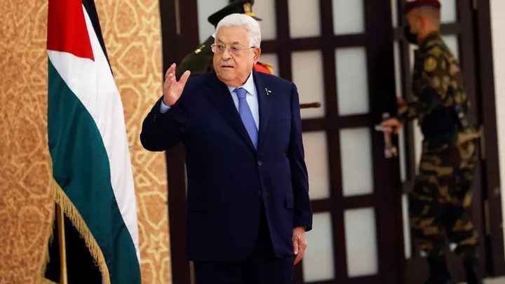 الرئيس عباس ينعى ابن شقيقه المرحوم رضا عطا عباس