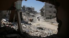 صور تظهر حجم الدمار في مدينة خانيونس جنوب قطاع غزة