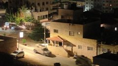 قوات الاحتلال تستهدف احد المنازل في جنين بقذائف الانيرجا