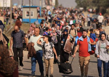 اليونيسف: 90% من سكان قطاع غزة نزحوا منذ بدء العدوان