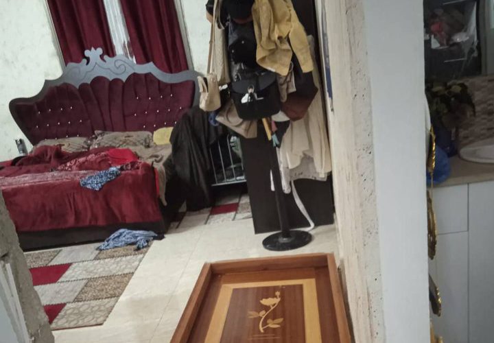 صور من آثار الدمار الذي خلفه جيش الاحتلال بعد اقتحامهم لمدينة قلقيلية فجر اليوم.