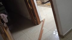 صور من آثار الدمار الذي خلفه جيش الاحتلال بعد اقتحامهم لمدينة قلقيلية فجر اليوم.