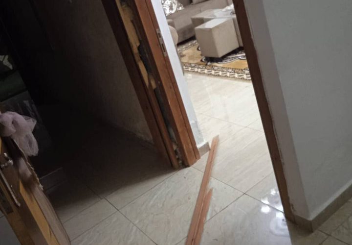 صور من آثار الدمار الذي خلفه جيش الاحتلال بعد اقتحامهم لمدينة قلقيلية فجر اليوم.