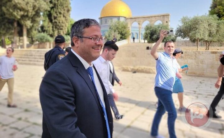 بن غفير يقتحم الأقصى