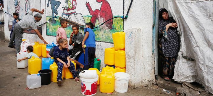 كارثة صحية قاتلة .. انخفاض إمدادات قطاع غزة من الماء بنسبة 94%