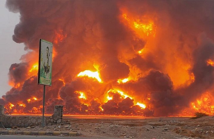 طائرات اسرائيلية تقصف ميناء الحديدة في اليمن