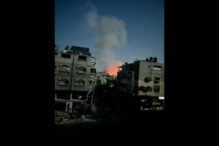 6 شهداء ومصابون اثر غارة استهدفت منشأة تؤوي نازحين في خان يونس