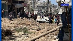 الدمار الذي خلفه الاحتلال في حارة المقاطعة بمخيم طولكرم