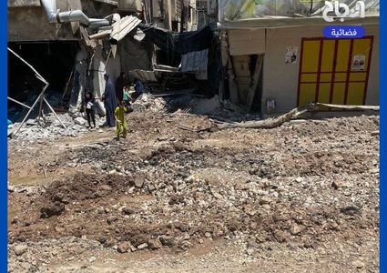 الدمار الذي خلفه الاحتلال في حارة المقاطعة بمخيم طولكرم