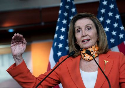 نانسي بيلوسي تقاطع خطاب نتنياهو في الكونغرس