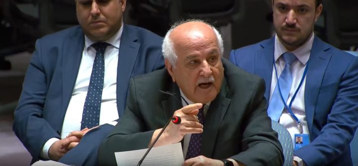 منصور: إسرائيل تسعى للإضرار بملايين الفلسطينيين من خلال هجماتها على الأونروا