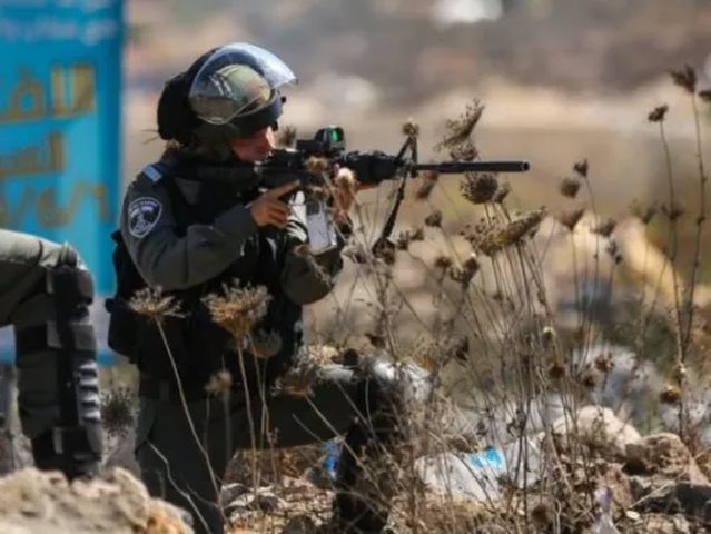 إصابة طفلين برصاص الاحتلال في المزرعة الغربية غرب رام لله