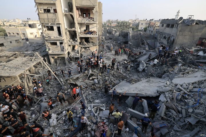 مراسلنا في قطاع غزة: مشهد النزوح في خان يونس صعب وكارثي