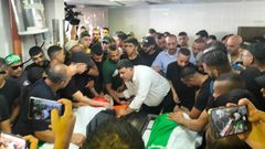 نابلس بجماهير غفيرة تشيع جثامين شهداء مخيم بلاطة