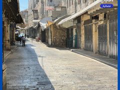 إضراب شامل في نابلس حدادا على أرواح شهداء مخيم بلاطة