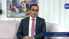 أ.د. عبد الناصر زيد رئيس الجامعة يبارك لطلبة الثانوية العامة ويرحب بهم