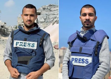 اتحاد الصحفيين العرب يدين اغتيال الاحتلال للصحفيين الغول والريفي