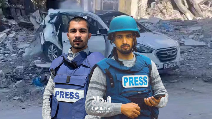 استشهاد الصحفي إسماعيل الغول والمصور رامي الريفي مراسلا قناة الجزيرة في قطاع غزة