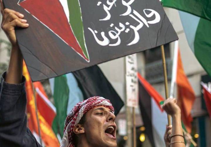 تواصل التظاهرات في مدينة مونتريال الكندية دعماً لفلسطين وغزة