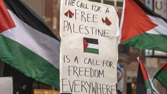 تواصل التظاهرات في مدينة مونتريال الكندية دعماً لفلسطين وغزة